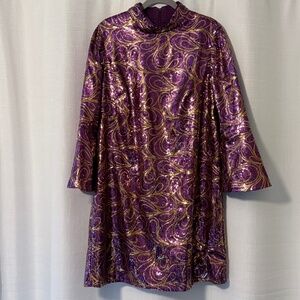 Donna Morgan retro sequin dress